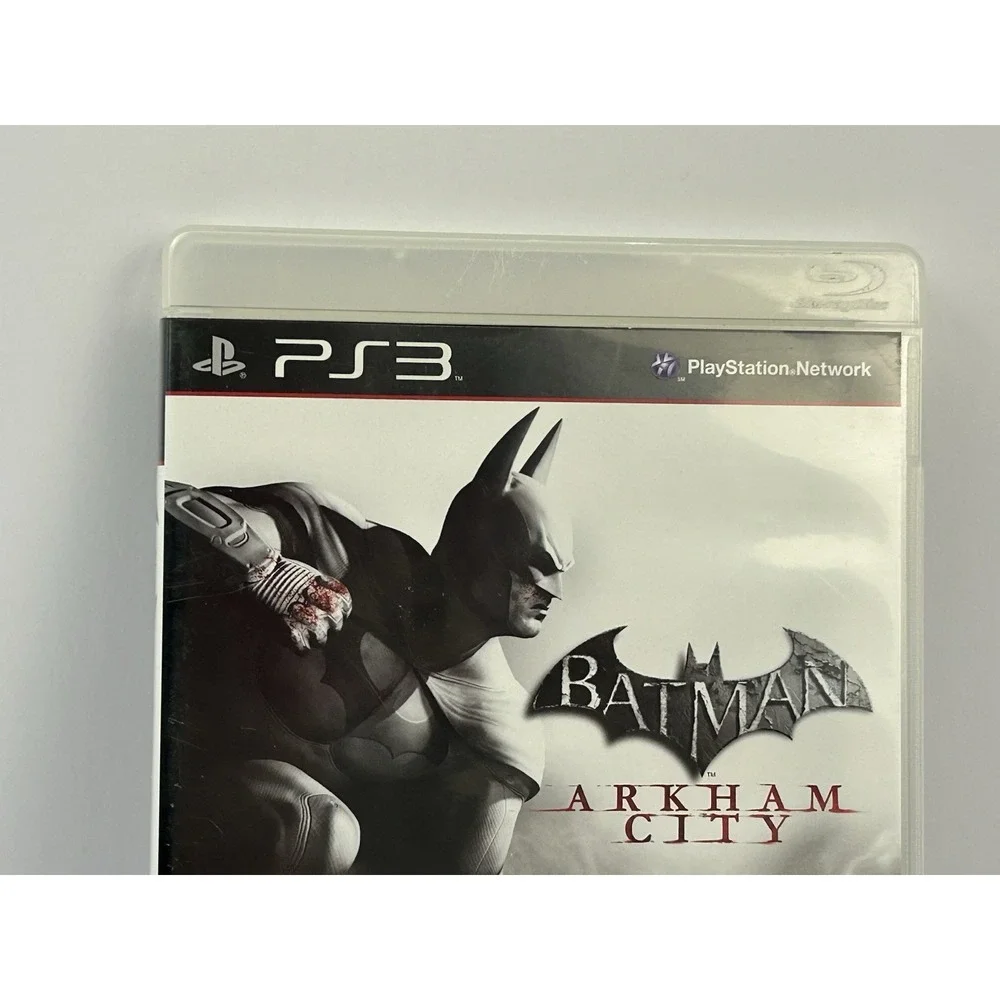 Batman Arkham City PS3 Game Complete CIB Untested Excellent Disc Condition